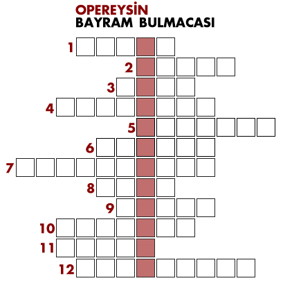 Bayram Bulmacası